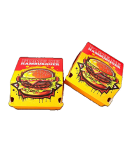 Caixa de Hambúrguer 12,5x12,5x7,5cm em Papel Cartão Supremo 300g