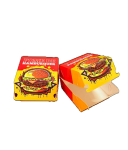 Caixa de Hambúrguer 12,5x12,5x7,5cm em Papel Cartão Supremo 300g