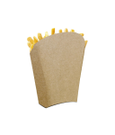 Embalagem Batata Frita 10x9,5x3,8cm em Papel Cartão Supremo 250g