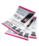 Panfletos 10x15cm em Couchê 115g